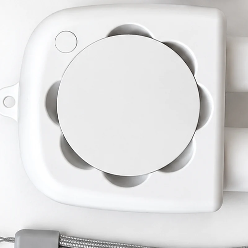 AirDry top view showing its physical control button