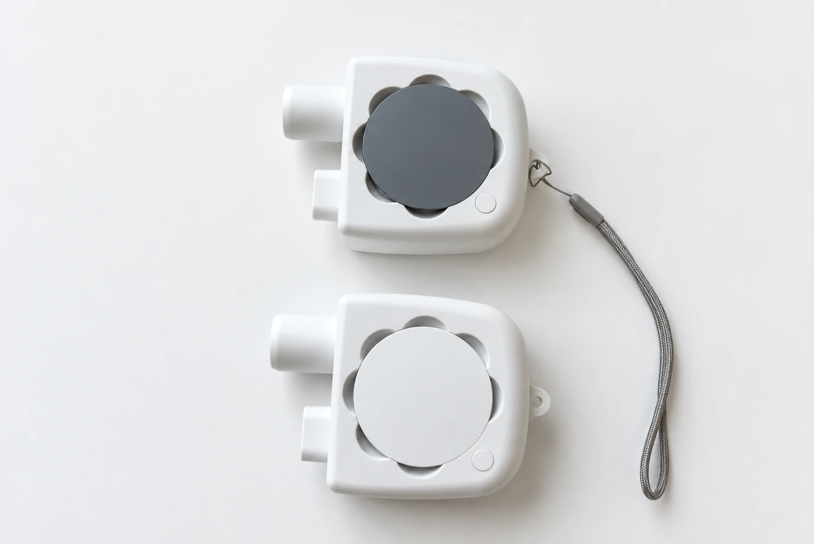 White and grey AirDry units shown together